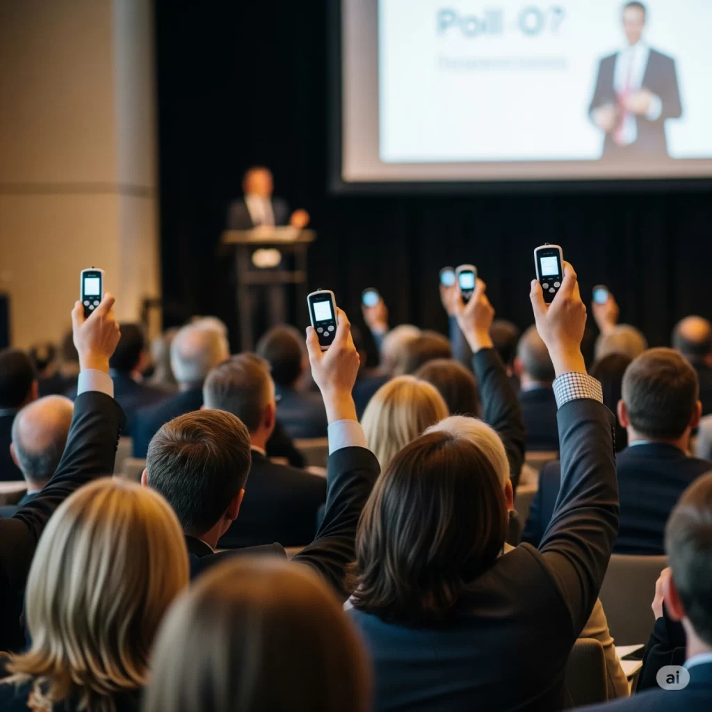 Audience Response Systems for conferences